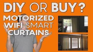 Motorized Smart Curtains - DIY or Buy?