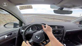 2021 Volkswagen Golf 1.4L TSI POV Test Drive