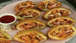 Easy Snacks To Make At Home | Pizza Puff Pockets | Snacks Recipes | RR Daily Cooking |