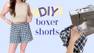 DIY Elastic Boxer Shorts! (beginner-friendly)