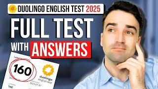 Duolingo English Test Practice 2025 - Full Test