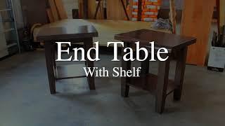 End Table w/ Shelf - Heimsu