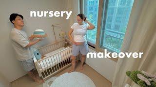 nest with us  getting started on the baby nursery, planning decor & building the crib