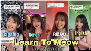 Learn To Meow | Korean x English x Tagalog x Bisaya | Carlyn Ocampo