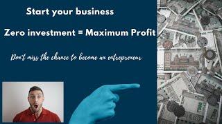 Work From home Business Ideas | Start a small business with Zero or Low Money | Your own Startup