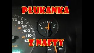 Płukanka do silnika NAFTA sprawdzam ciśnienie oleju