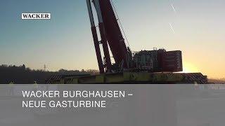 WACKER Burghausen – Neue Gasturbine