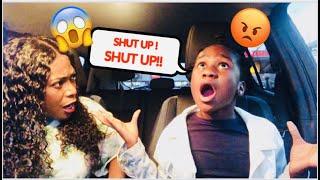 TELLING MY MOM TO SHUT UP To See Her Reaction ( Bad Idea)