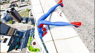 GTA 5 Spider-Man Ragdolls Compilation 119 (Funny Video)