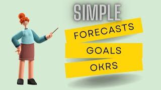 Setting Simple Forecasts / Goals / Roles / OKRs in your Business System