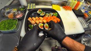 | TRANSFORMING INGREDIENTS INTO SUSHI ART  | POV |