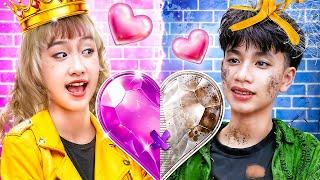 Rich Girl Fell In Love With Poor Boy!