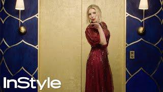 Katheryn Winnick | 2020 Golden Globes Elevator | InStyle | #shorts