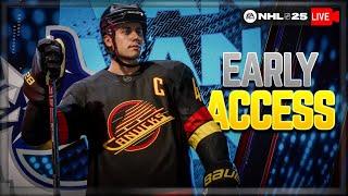 VERTICAL LIVE! - NHL 25 EARLY ACCESS!! + NHL 25 GIVEAWAY