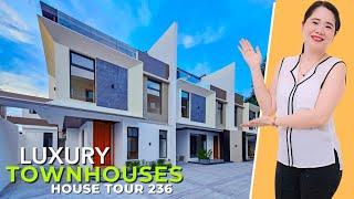 Luxury Modern 3 Level Townhouses For Sale in BF Homes Paranaque. House Tour 236