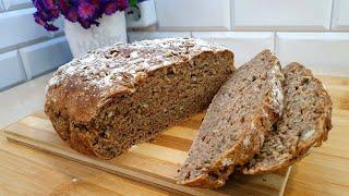 Nach diesem Rezept kaufen Sie kein Brot mehr. Deutsches Brot. Brot backen. Helga kocht