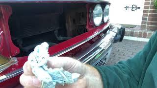 Changing a Headlamp Lightbulb on a Triumph Stag!