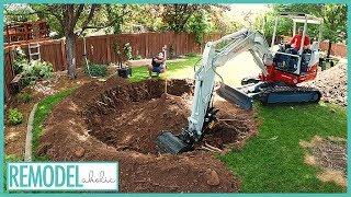 In-ground Trampoline Install Time Lapse | 14 Tips Before Installation | Remodelaholic