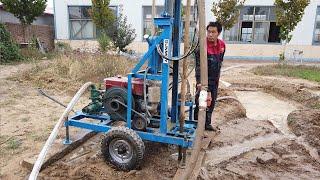 Portable water well drilling rig: best China water drilling machine