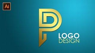 Logo Design | Illustrator CC Tutorial | Letter P