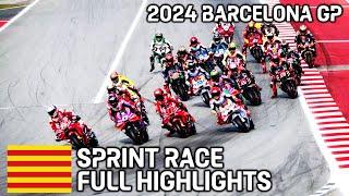  FULL HIGHLIGHTS SPRINT RACE MOTOGP BARCELONA 2024 CATALUNYA motogp today, motogp hoy, motogp oggi