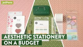 Satisfyingly Aesthetic Stationery on a $35 Budget | Beautiful Japanese & Korean Stationery