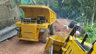 Excavator cat390f, dozer cat d11, cat 797 truck | rc action homemade