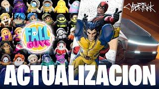 ¡ENORME ACTUALIZACIÓN! FALL GUYS + DEADPOOL y WOLVERINE + CYBERTRUCK GRATIS y MUCHO MÁS