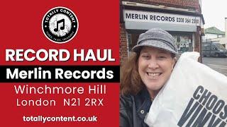 Record Haul | Merlin Records, Winchmore Hill, London N21 | Reclaiming Stolen Vinyl & Epic Finds!