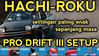 Carx Drift Racing 2 - (Hachi-Roku) Toyota Levin AE86 | Custom Setup [PALING ENAK]