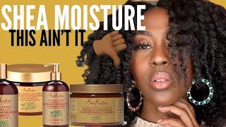 I FINALLY TRIED SHEA MOISTURE’s MANUKA HONEY AND MAFURA OIL COLLECTION | WHAT IS THIS?