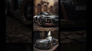 Audi R8 Steampunk Syle. AI Created