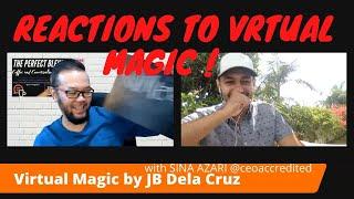 Virtual Magic Reactions by Sina Azari, performed by JB Dela Cruz