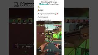 Ranking Funny Valorant Moments #valorant