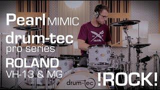 Pearl Mimic Pro with drum-tec electronic drums and Roland e-cymbals performance