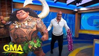 Dwayne Johnson talks 'Moana 2'