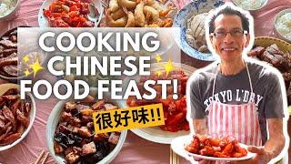 How my HAKKA Dad cooks the *TASTIEST* CHINESE FOOD FEAST at home!️