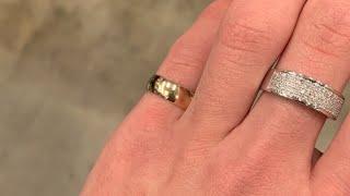 ICE BOX SOLID GOLD PINKY RING UNBOXING