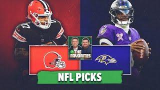 Cleveland Browns vs Baltimore Ravens BEST BETS! NFL Picks & Predictions | The Favorites