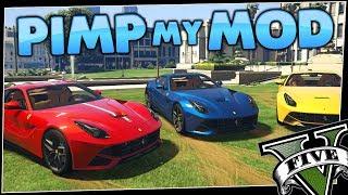 GTA 5 - Pimp My Mod #39 | Ferrari F12 Berlinetta | Modded Car Customization