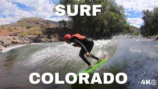 MOUNTAIN RIVER SURFING COLORADO