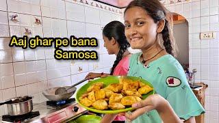 Aaj Ghar Pe Bana Samosa || aman dancer real