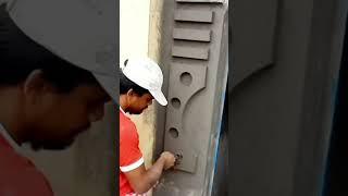 front plaster wall design #shorts #youtubeshorts #construction #viral #short sks 3d construction