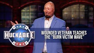 Wounded Veteran Teaches The “Burn Victim Wave” | Comedian Bobby Henline | Jukebox | Huckabee