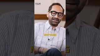 Fahadh Faasil: "Pushpa HASN'T done ANYTHING for me" | FULL INTERVIEW LIVE NOW  #shorts