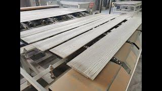 Multi-functional Fiber Cement Planks Cutting Machine Wood Grain Board Cutting Saw System