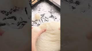 Picking off a Mochi rice cake #mochi #mochicake making mochi #mochirice #homemadefood