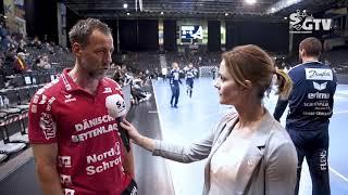 SG vs. Elverum Handball | Maik Machulla vor dem Anwurf