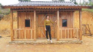 120 Days TIMELAPSE in 60 minutes: Alone BUILD LOG CABIN off grid (Wooden House) Start to finish