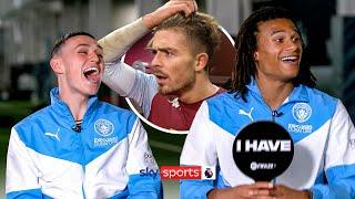 Never Have I Ever... Touched Jack Grealish's Hair! | Foden & Ake